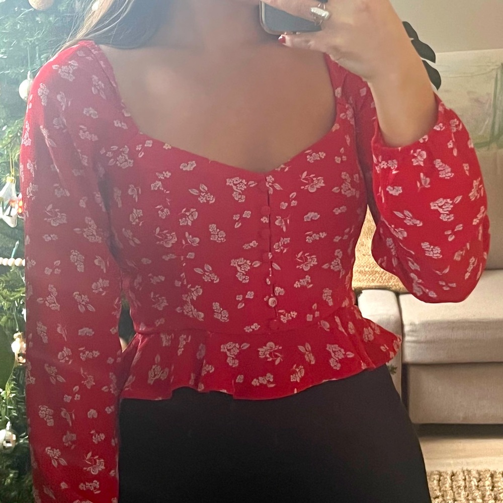 Luck and trouble blouse